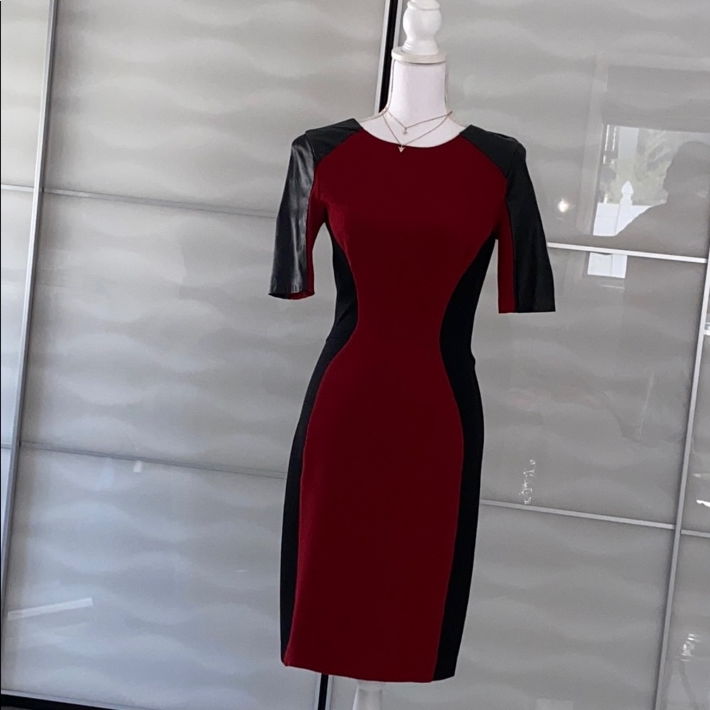 Zara Red and Black Illusion Dress ❤️